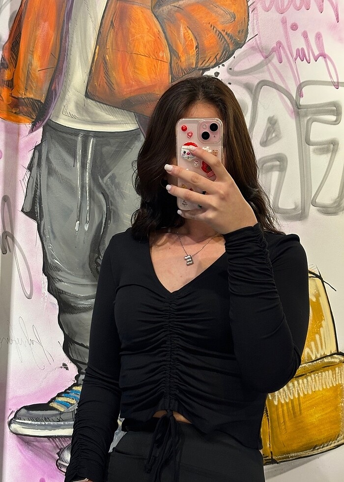 Büzgülü crop - Görsel 2