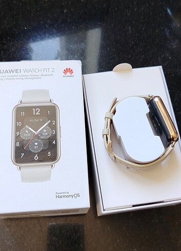 Huawei watch fit2 ay beyazı