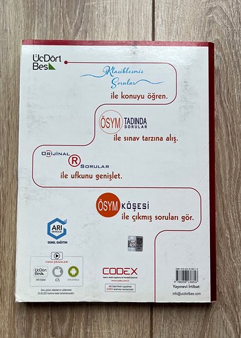 Üç Dört Beş AYT Matematik Soru Bankası - Görsel 2