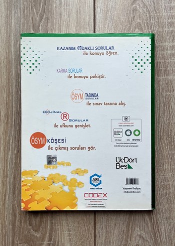 Üç Dört Beş AYT Biyoloji Soru Bankası - Görsel 2