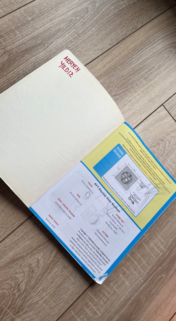 Üç Dört Beş AYT Biyoloji Soru Bankası - Görsel 3