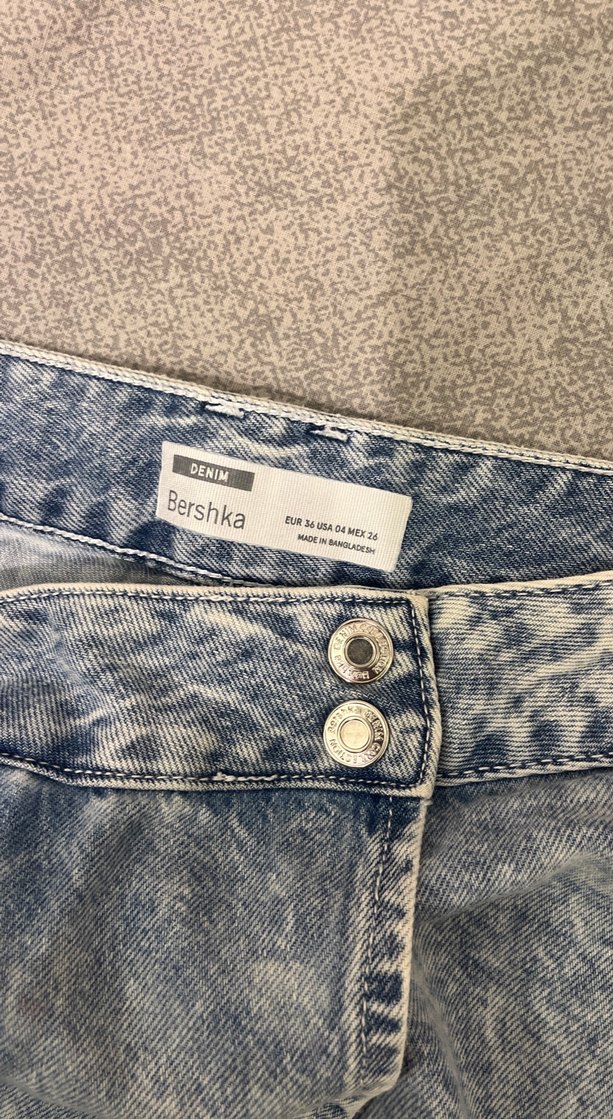 Bershka Kot Şort Etek - Görsel 3