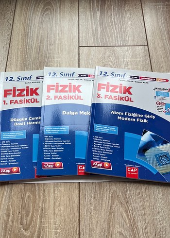 12. Sınıf Çap Yayınlar Fizik Seti - Görsel 3