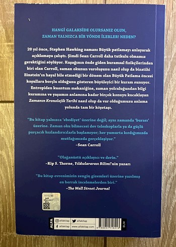 Zamanın Kozmolojik Tarihi - Sean Carroll - Görsel 2