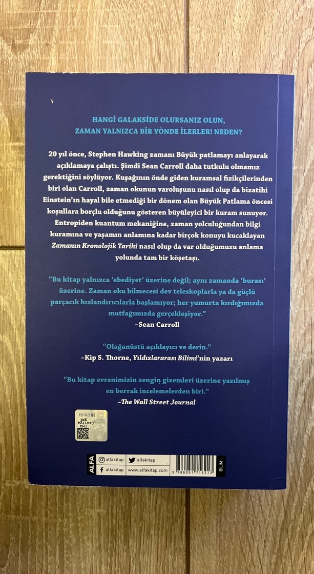 Zamanın Kozmolojik Tarihi - Sean Carroll - Görsel 2