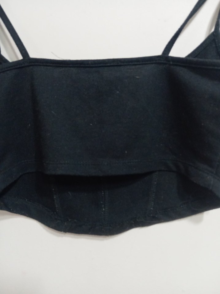 Siyah Baskılı Atlet Üst - Görsel 2