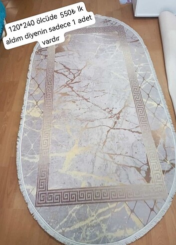 Son kalan tekleme ürünler halı