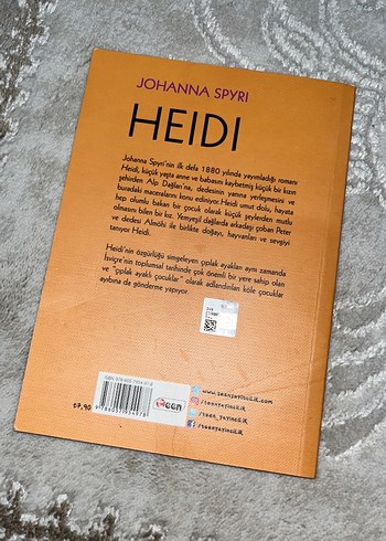 Heidi - Johanna Spyri Çocuk Kitabı