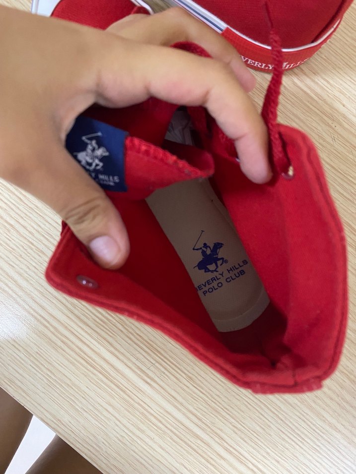 Beverly Hills Kırmızı Yüksek Tabanlı Spor Ayakkabı - Görsel 5