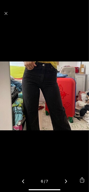34 Beden siyah Renk Zara wide leg