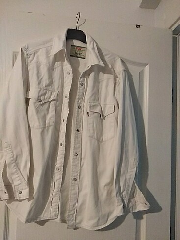 Levi's Beyaz Kot gömlek