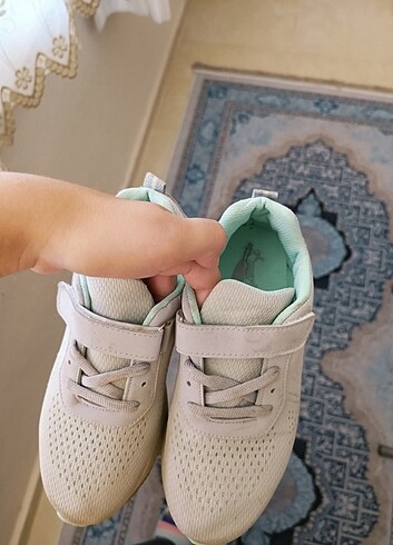 34 Beden gri Renk Çocuk spor ayakkabı