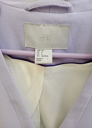 34 Beden H&M blazer ceket