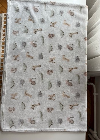 Hayvan Desenli Çocuk Battaniyesi - Görsel 3