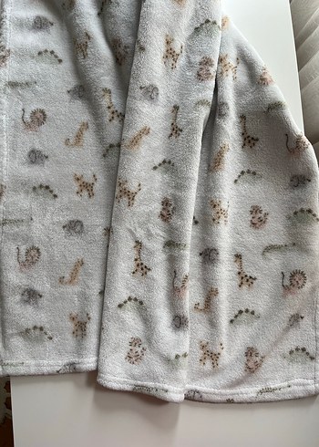 Hayvan Desenli Çocuk Battaniyesi - Görsel 2