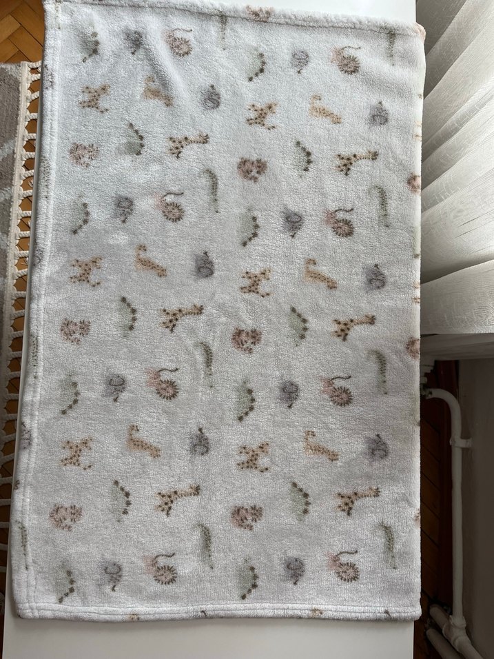 Hayvan Desenli Çocuk Battaniyesi - Görsel 3