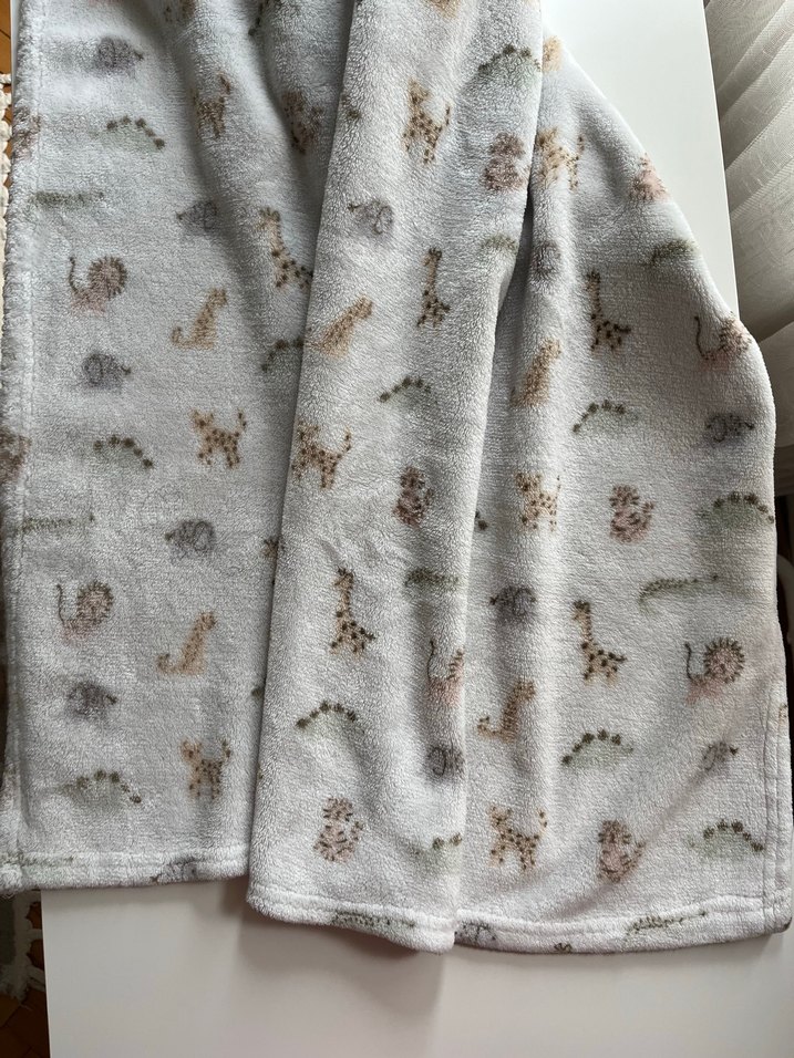 Hayvan Desenli Çocuk Battaniyesi - Görsel 2