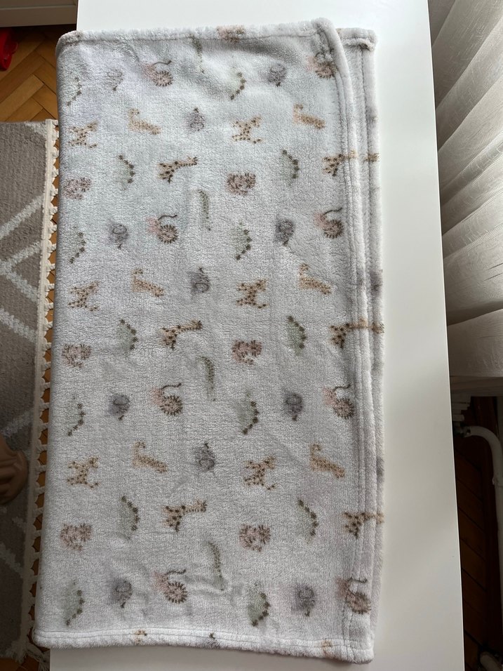 Hayvan Desenli Çocuk Battaniyesi - Görsel 4