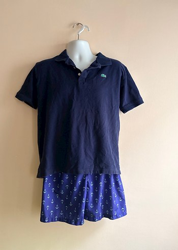 Lacoste Lacivert Keten Polo Tişört - Görsel 2