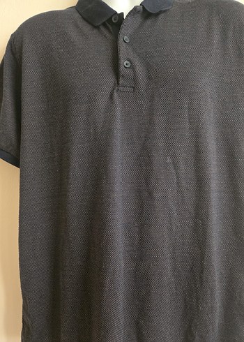 Kiğılı Erkek Kısa Kollu Polo Tişört 3XL Koyu Renk - Görsel 2