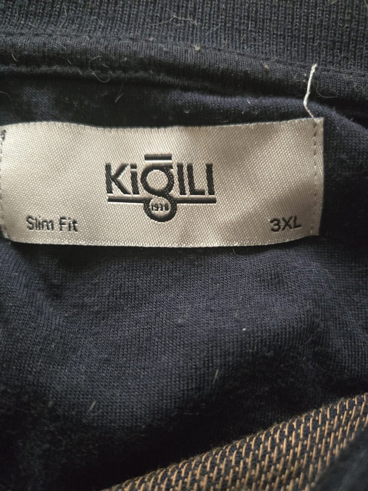 Kiğılı Erkek Kısa Kollu Polo Tişört 3XL Koyu Renk - Görsel 4