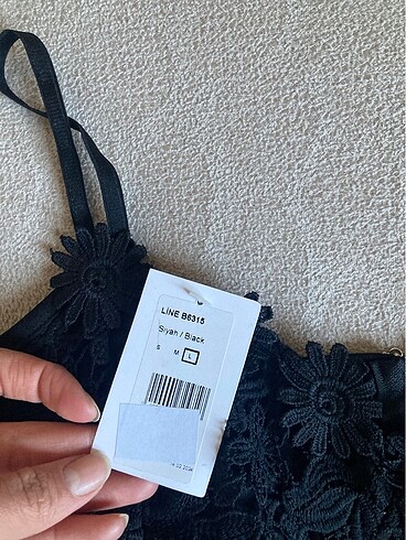 l Beden siyah Renk Bralet