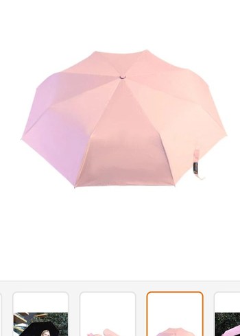 Pembe Kadın Şemsiye - Görsel 4