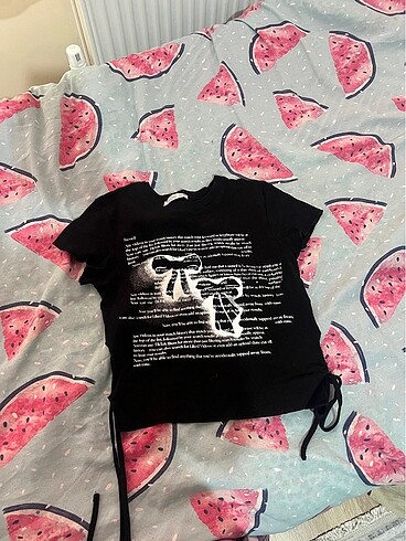 Crop siyah