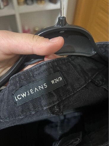 xs Beden siyah Renk LCW mom Jean
