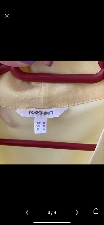 l Beden Koton bluz