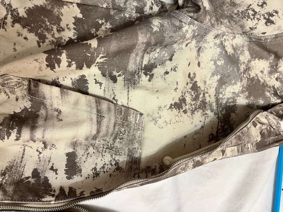 Bej Gri Bağcıklı Kapüşonlu Kadın Ceket - Görsel 3