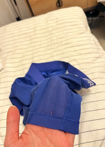 Kadın Mavi Nike Spor Şort - Görsel 3