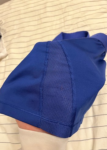 Kadın Mavi Nike Spor Şort - Görsel 5