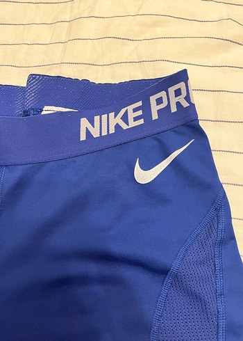 Kadın Mavi Nike Spor Şort - Görsel 2