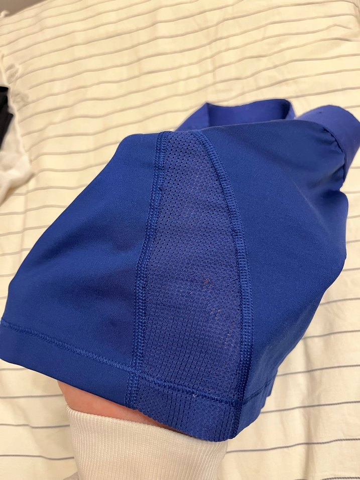 Kadın Mavi Nike Spor Şort - Görsel 5