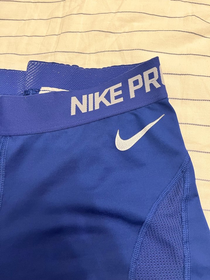 Kadın Mavi Nike Spor Şort - Görsel 2