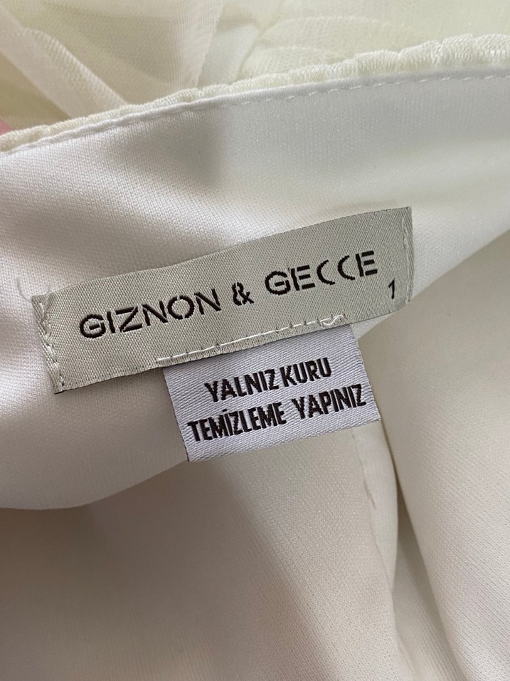 İnce Askılı Midi Beyaz elbise - Görsel 3