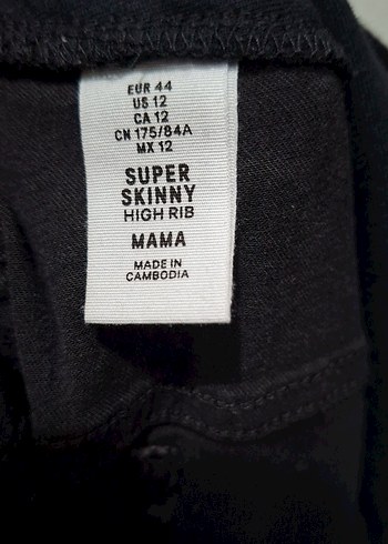 Gri Denim Hamile Pantolonu - Görsel 3