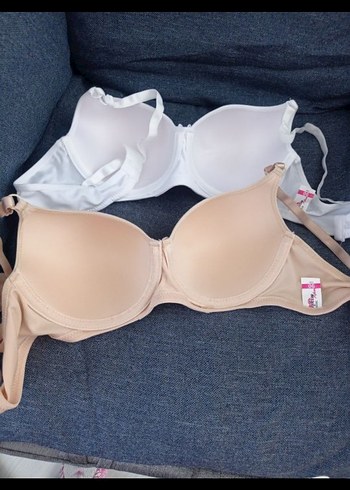 4 adet Beyaz Sütyen - Görsel 2