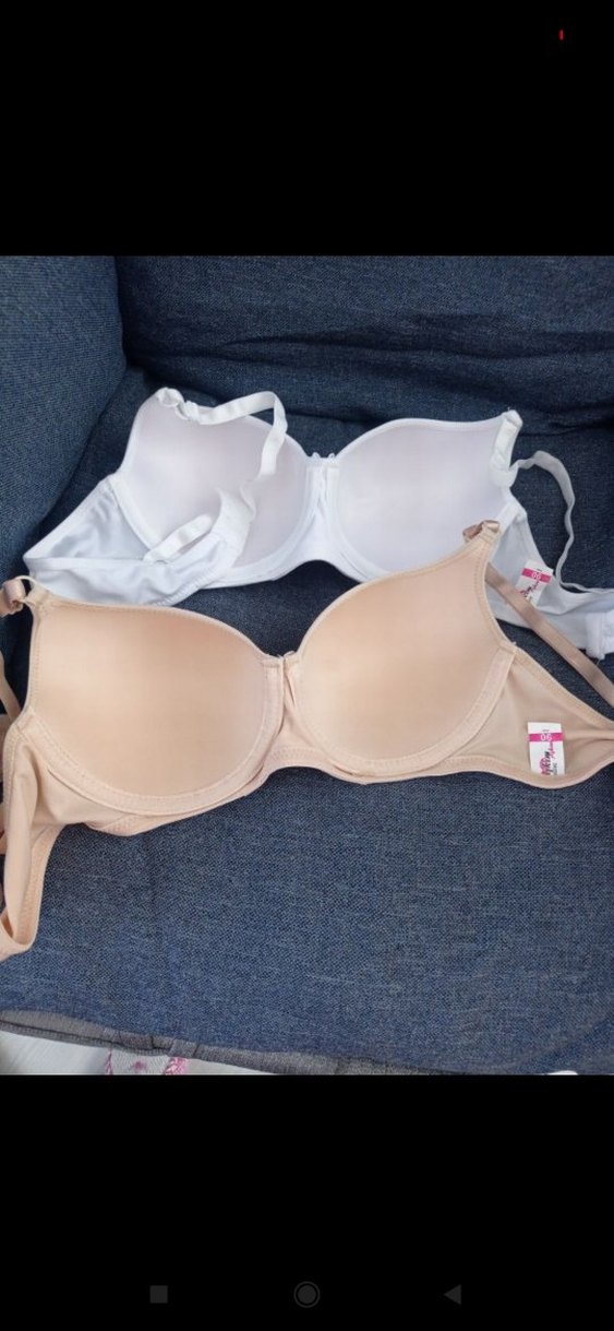 4 adet Beyaz Sütyen - Görsel 2