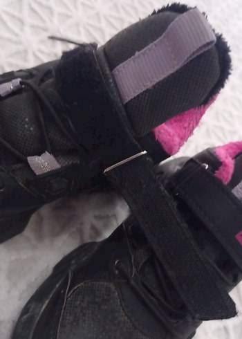 Kız Çocuk Pembe Spor Ayakkabı Velcro - Görsel 2