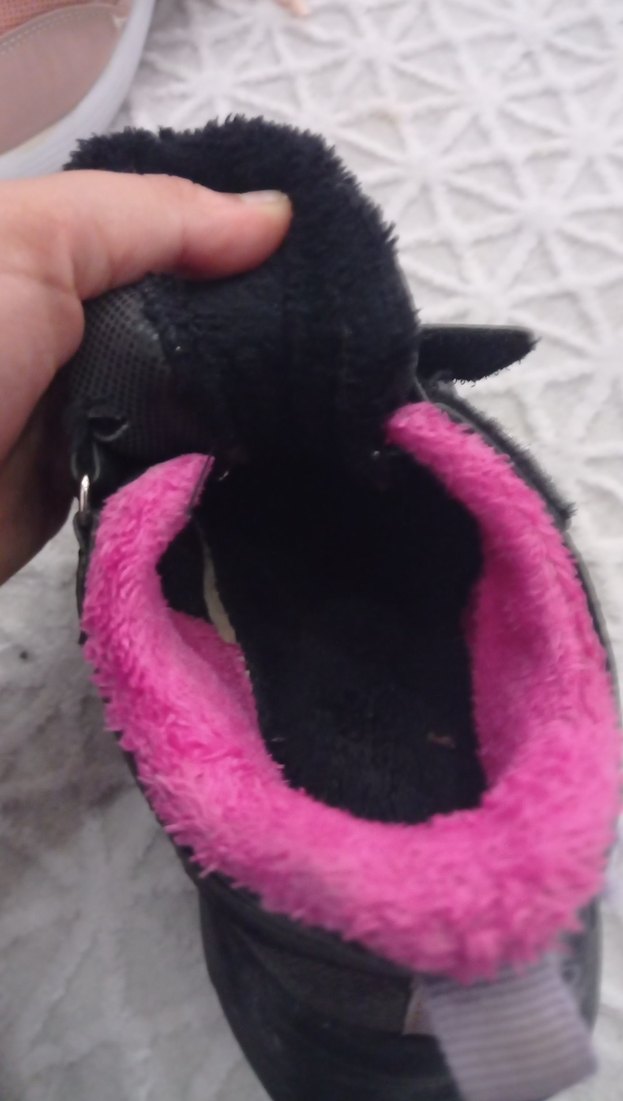 Kız Çocuk Pembe Spor Ayakkabı Velcro - Görsel 3