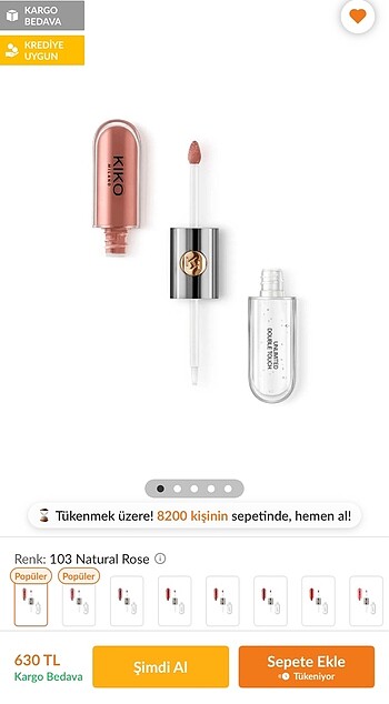 Beden KIKO gloss