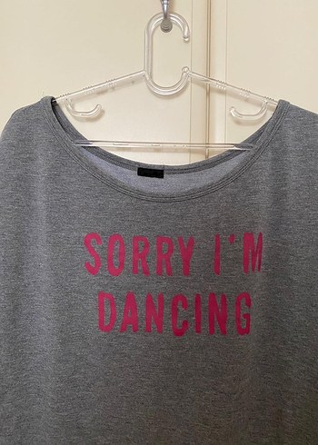 Gri Spor Tişörtü, Kısa Kollu, Rahat Kesim - Görsel 5