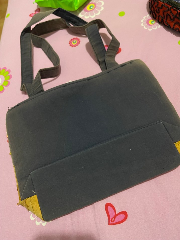 Boncuk İşlemeli Bohem Kadın Çanta - Görsel 2