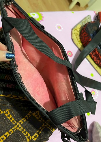 Nakışlı Bohem Kadın Çanta - Görsel 3