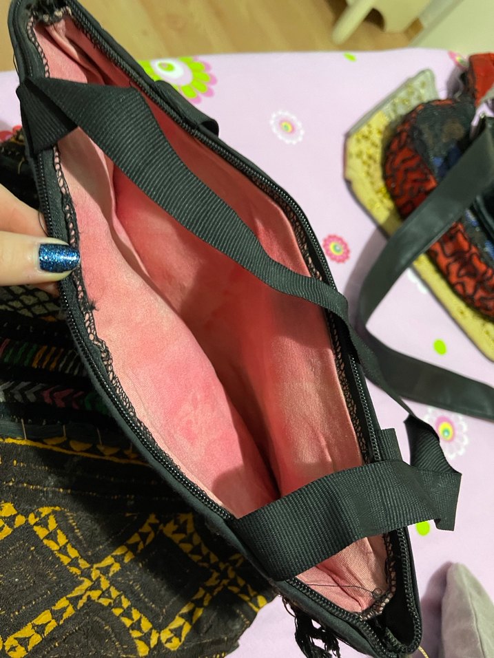 Nakışlı Bohem Kadın Çanta - Görsel 3