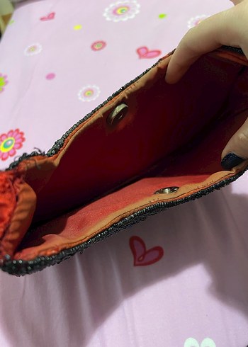 Boncuk İşlemeli Bohem Kadın Çanta - Görsel 3