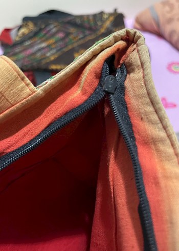 Boncuk İşlemeli Bohem Kadın Çanta - Görsel 4