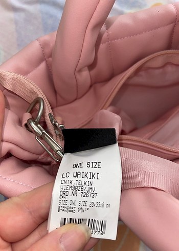 Pudra Pembe Kadın Omuz Çantası - Görsel 5